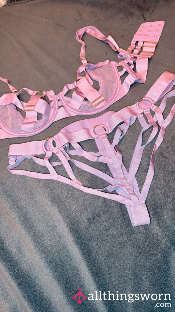 Lavender 2 Piece Lingerie Set