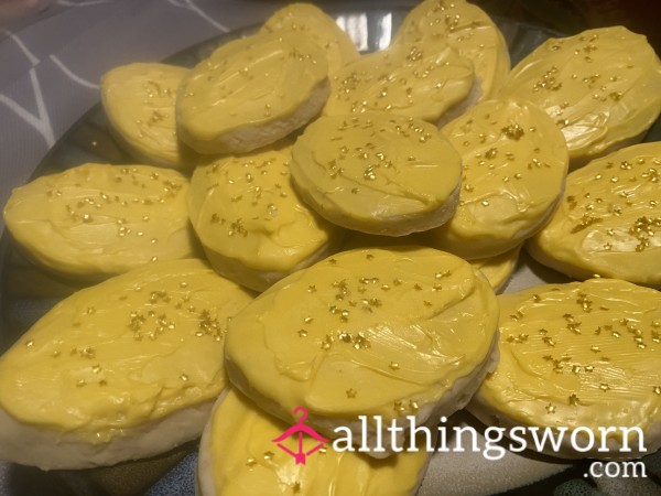 Lemonade Breastmilk Cookies - Butter Sugar Cookies