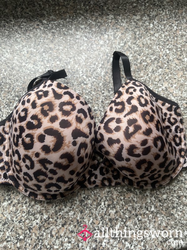 Leopard Print Bra This Is A Treat Also Have The Leopard Print Heels For That Ideal Buyer Sold As A Package