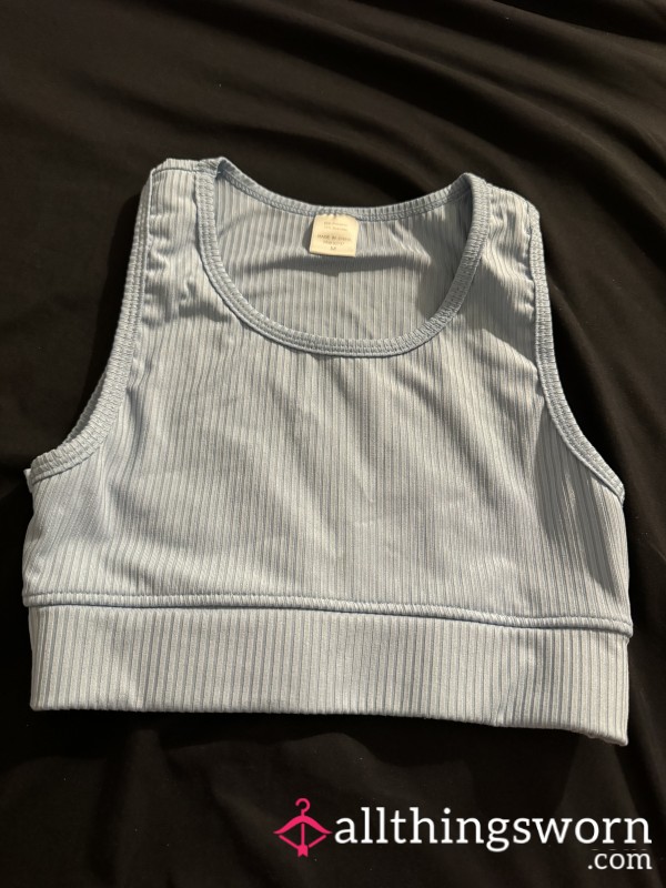 Light Blue Sports Bra