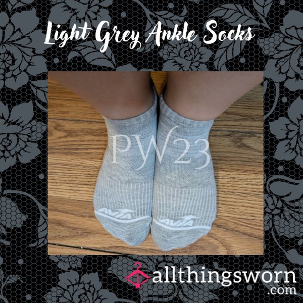 Light Grey Ankle Socks