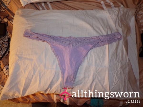 Light Lavender Thong