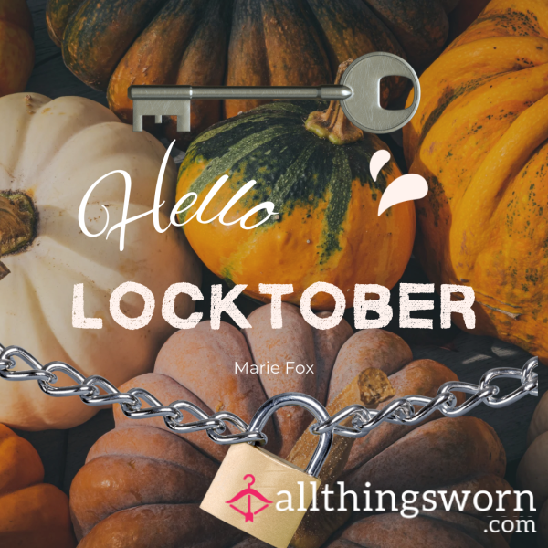 Locktober, Key Holder, Chast*ty Caged For The Month Of October.