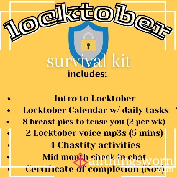 Locktober Survival Kit