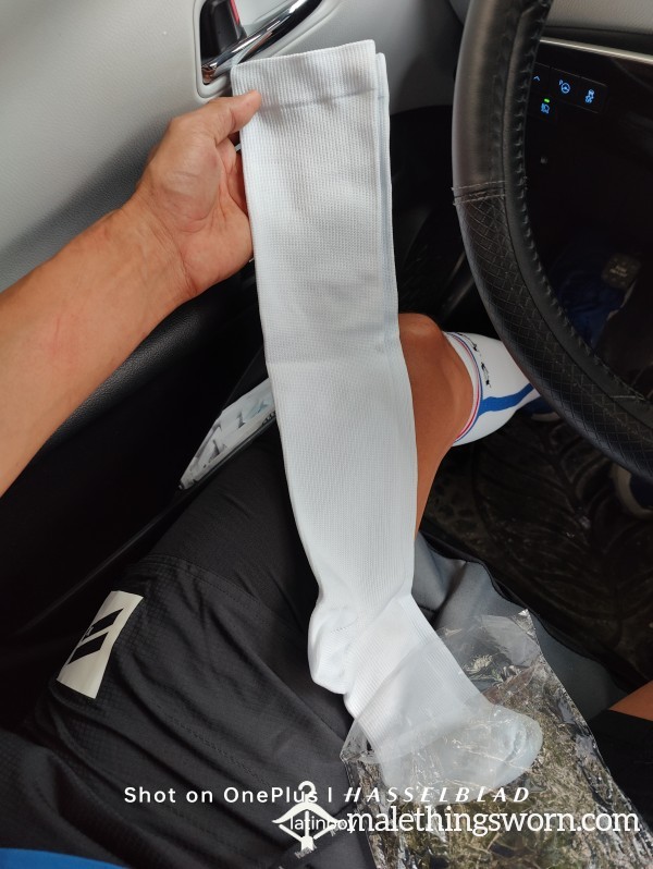 Long Unbranded White Socks
