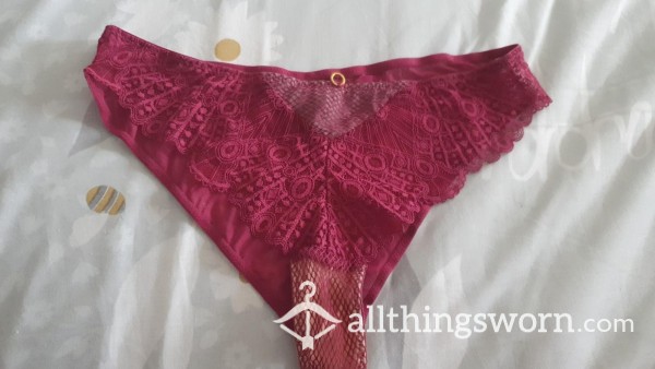 Lovely Burgundy Brazilian Knickers **Reduced 17/02**