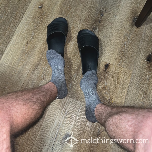 Lululemon Gym Grey Ankle Socks