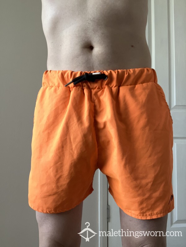 MAN Orange Swim Shorts