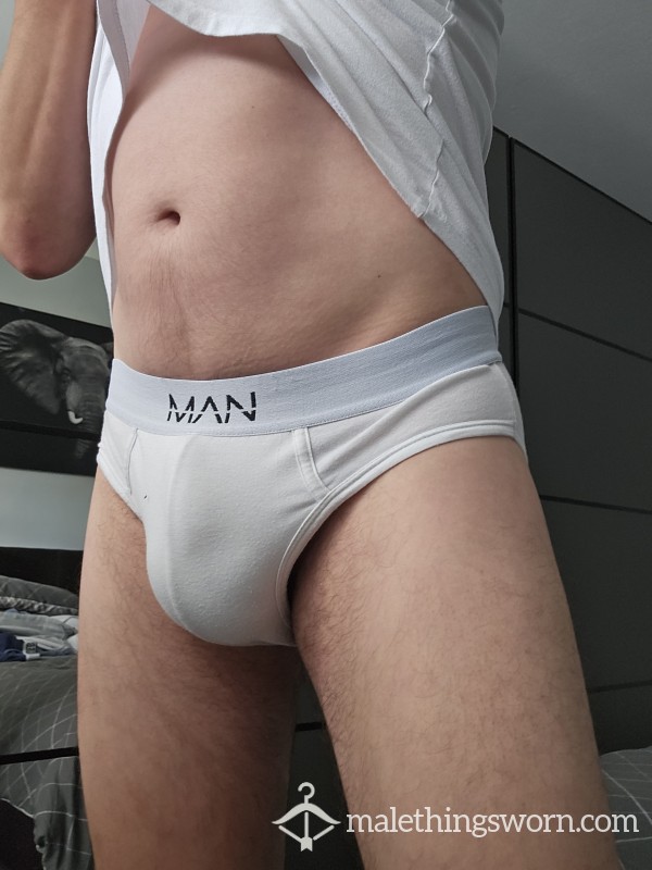 Man White Briefs