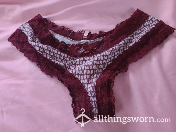 Maroon Pink Panties