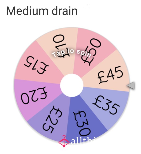 Medium Drain Wheel. 🎆