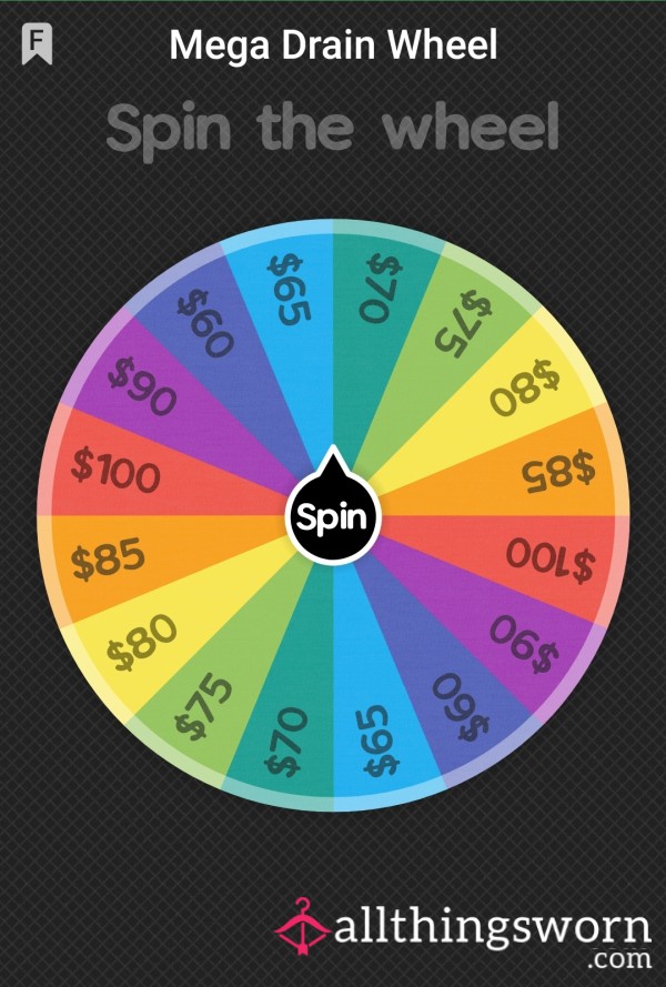 Findom Mega Wheel Drain