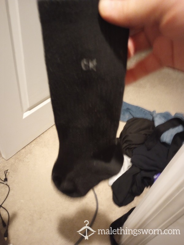 Men's Black Calvin Klein Socks