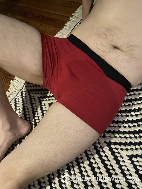 Men’s Red Boxer Briefs