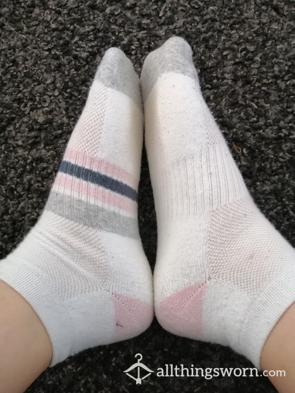 Mismatched 3 Day Worn Sports Socks