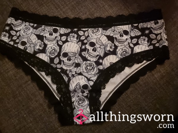 Moth-Skull Panties