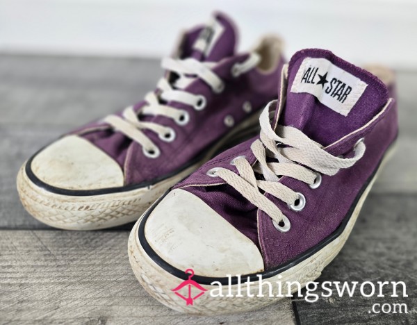 My Extremely Well Worn Ruined Converse All Stars Shoes For You Foot Fet**h Lovers...