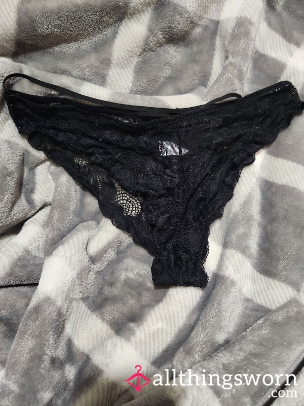 My S**y Black Panties