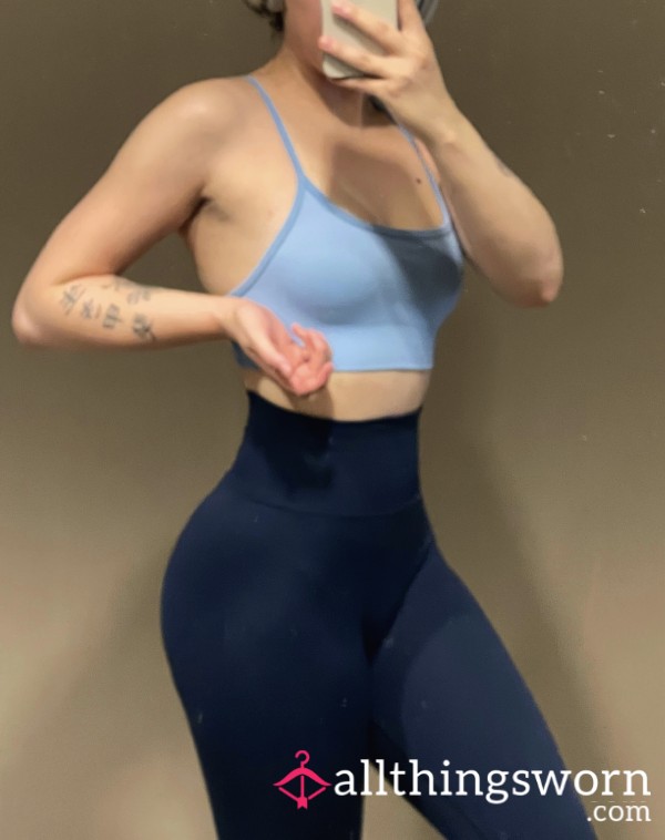 Navy Gym Leggings