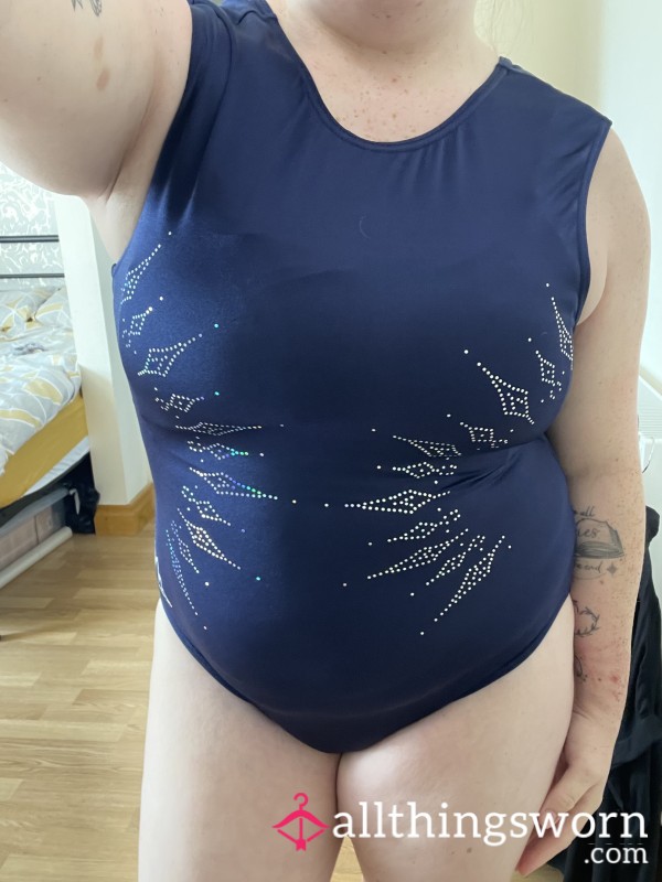 Navy Gymnastics Leotard