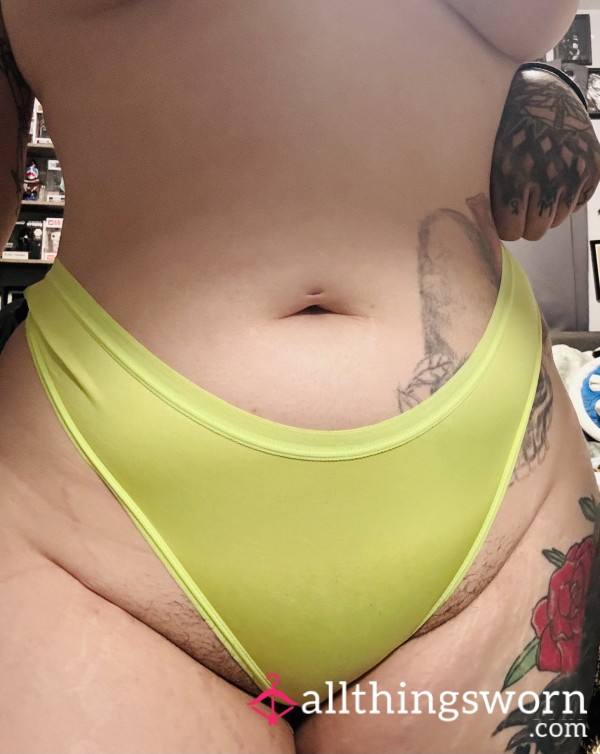 Neon Green Thong (SOLD)