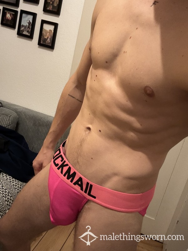 Neon Jockmail Briefs - 4 Colours