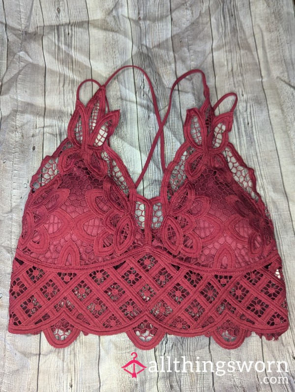 New Deel Red Bralette