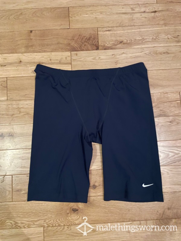 Nike Swim Navy Blue Swimming Shorts XL Size 40 (New No Chlorine) -Ready To Be Customised