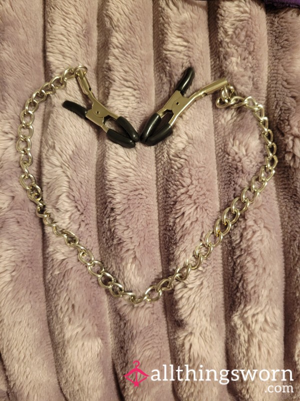 Nipple Clamp With Chain & Photos