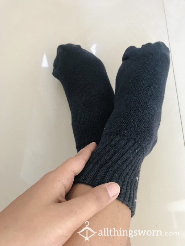 Old Blue Well Used Jockey Sports Socks 🧦