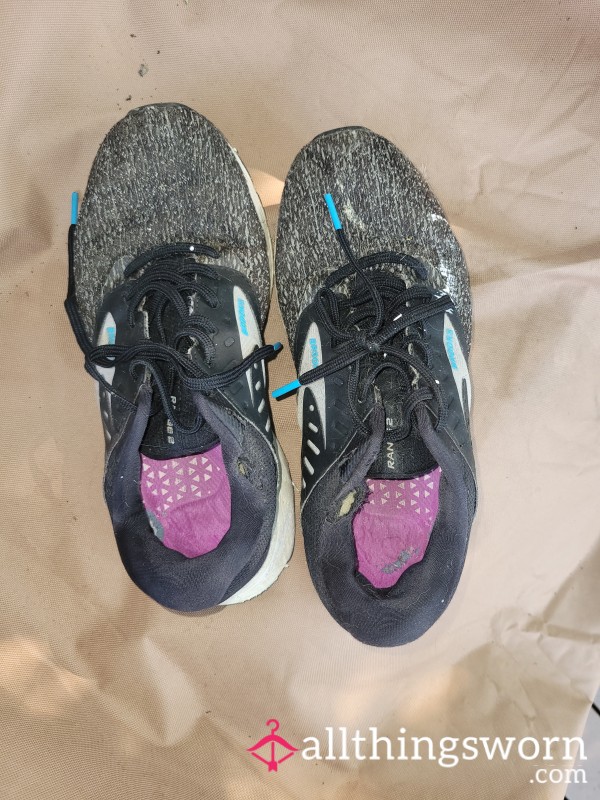 Old Pair Of Brooks Running Shoes