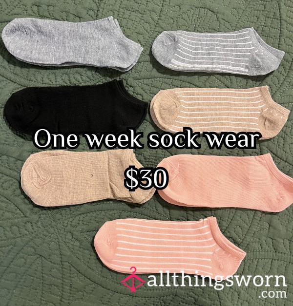 One Week Sock Wear