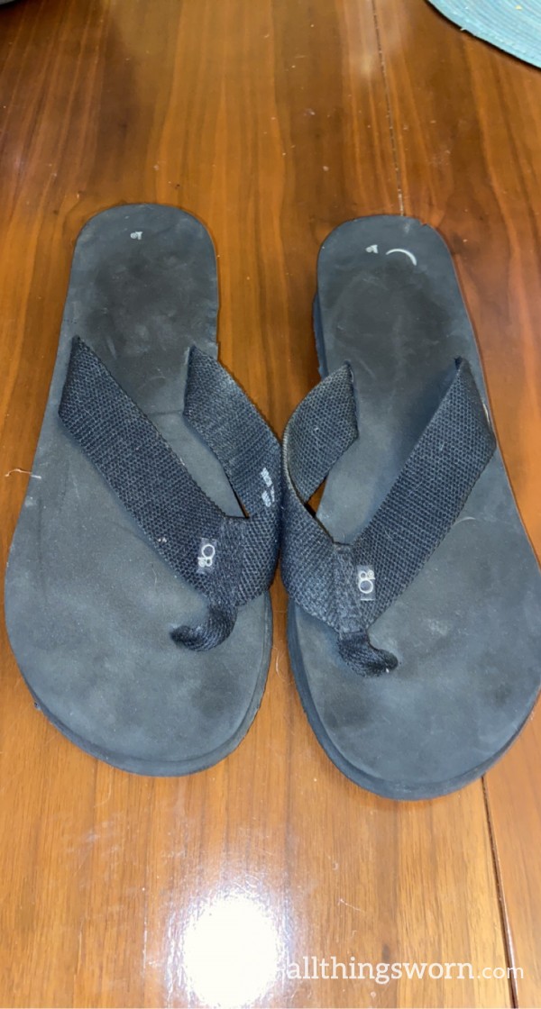 OP Flip Flops Flats Size 10