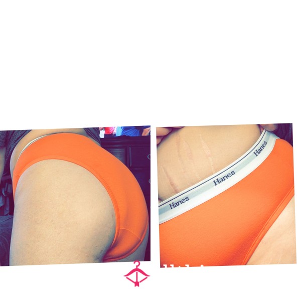 🧡 Orange Full Bum Hanes Panties 🧡