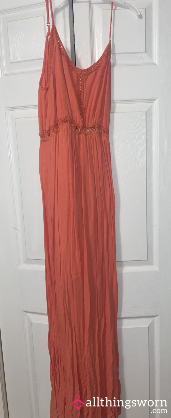 Orange Maxi Sundress