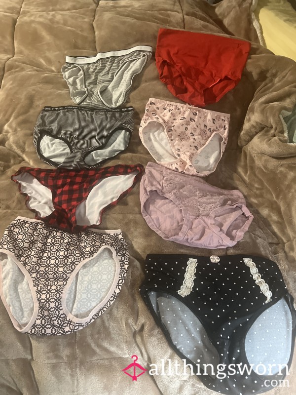 Panties Pick Your Pair Comes With Seven Day Wear