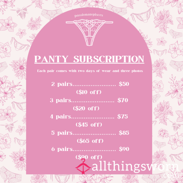 Panty Subscription