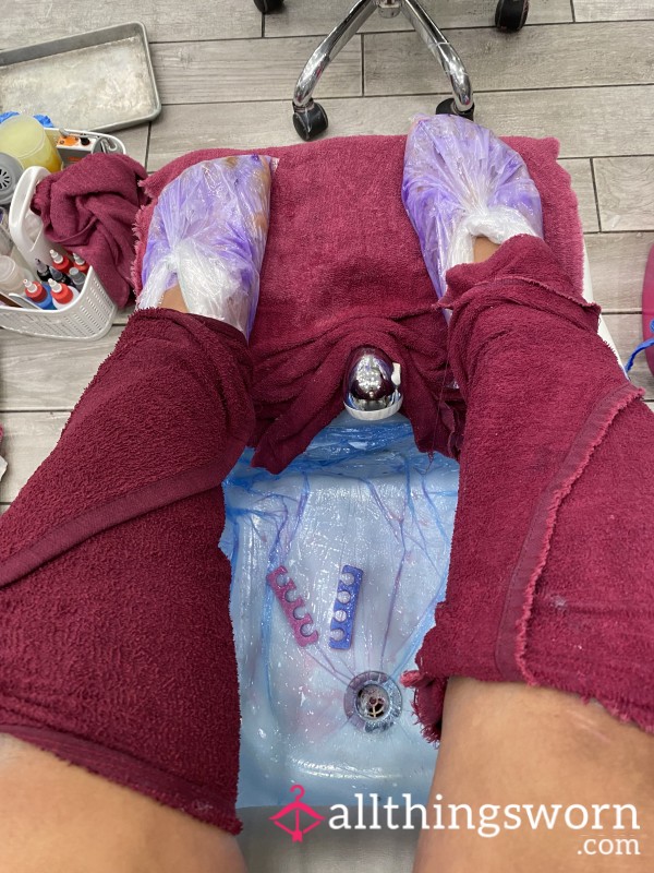 Pedicure Process G-Drive🦶🏼(Several Pictures And Videos)