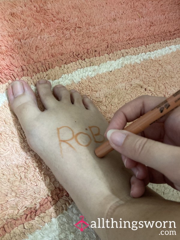 Personal Feet Writing