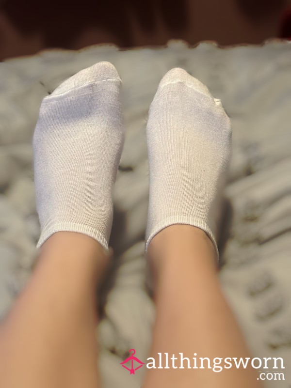 Petite White Socks