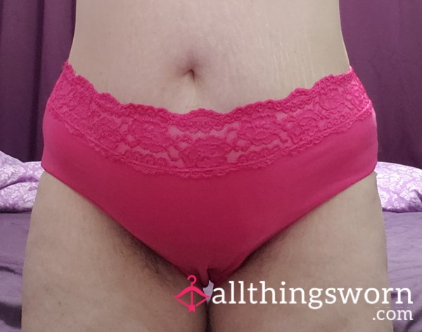 Pink Midi Cut Panties