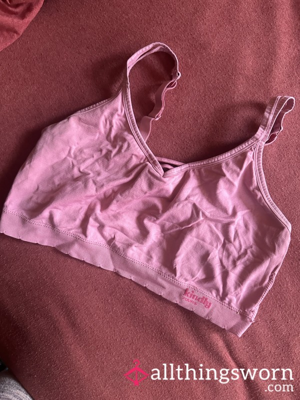Pink Sports Bra Ready To Be Worn For You! 💖