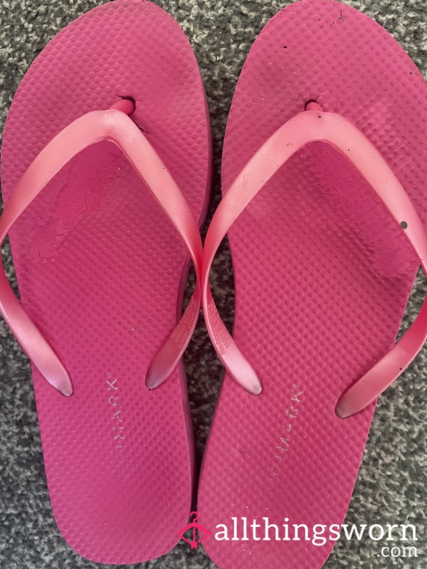 Pink Thong Sandals