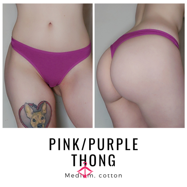 PINK/PURPLE THONG