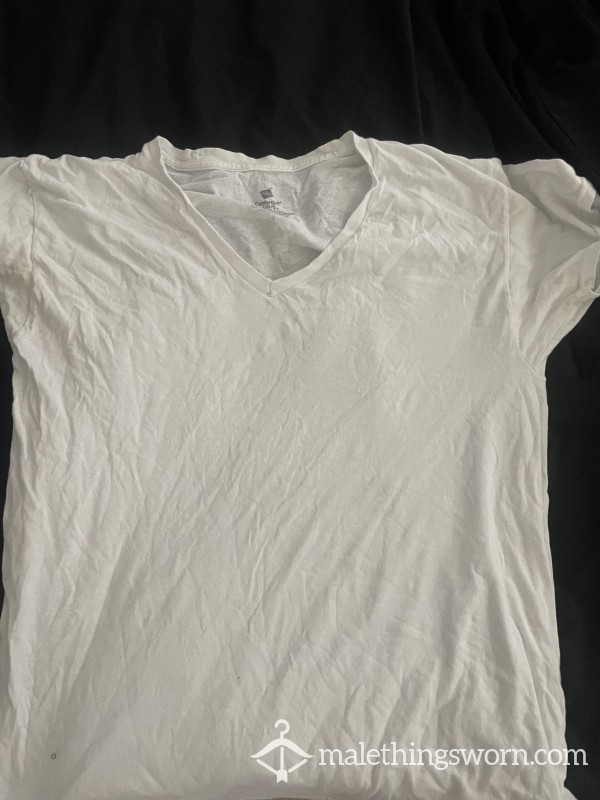 Plain White Baggy Shirt