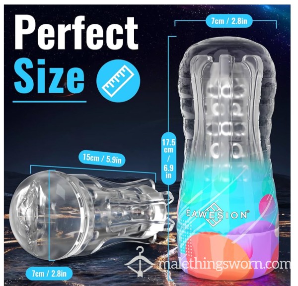 Pocket Fleshlight With Video And Optional Cum Vial