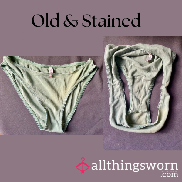 Cotton VS Panty Years Of Staining 💦