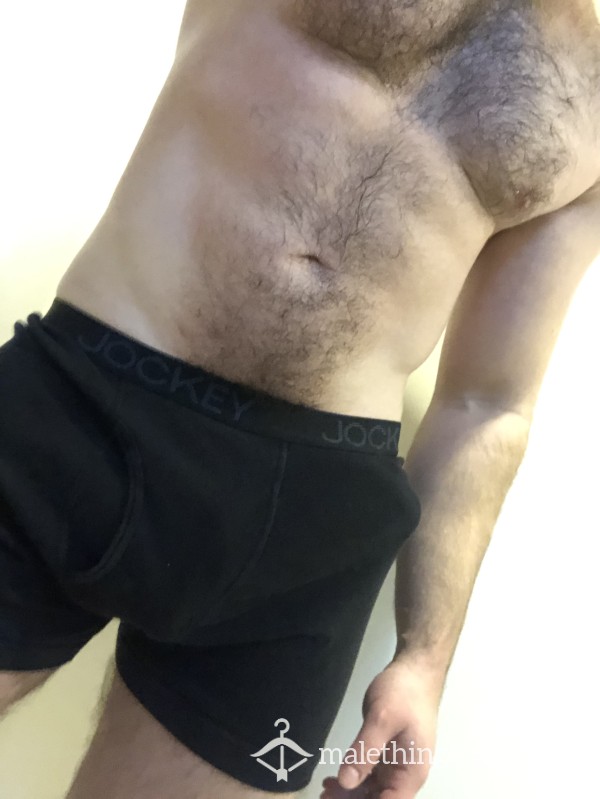 Precum Soaked Gym Underwear