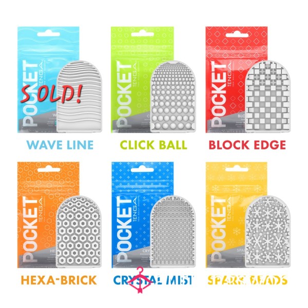 Preorder TENGA Pockets  (they Get Here Tomorrow)