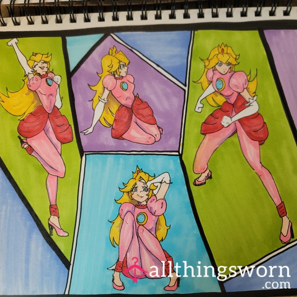 Princess Peach Art